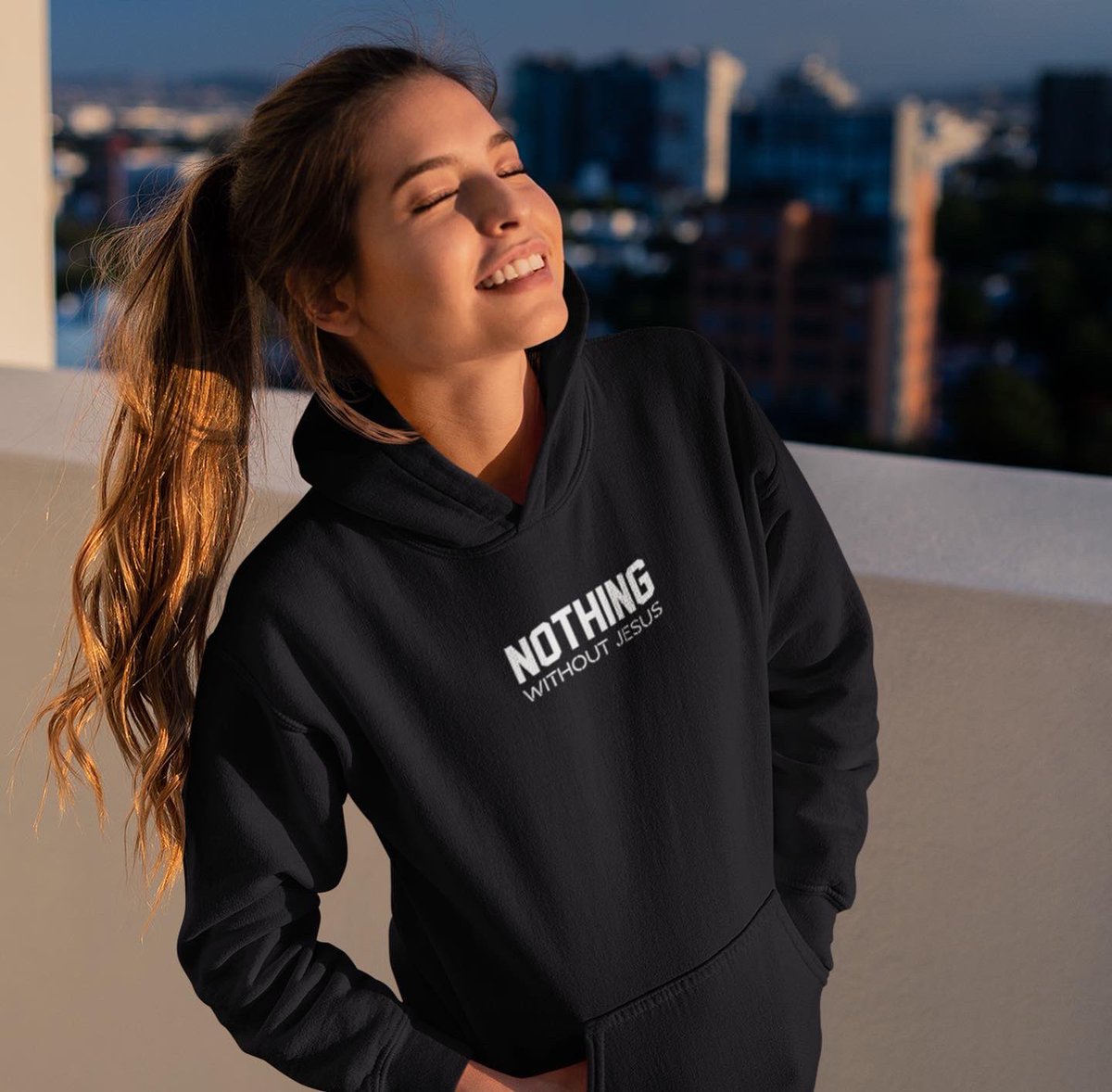 CausiousBrand's tweet photo. Causious ‘NOTHING WITHOUT JESUS’ Hoodies and Tees at https://t.co/Z2rilAfdek 
#causious #causiousbrand #nothingwithoutjesus #hoodies https://t.co/N21D3BByze