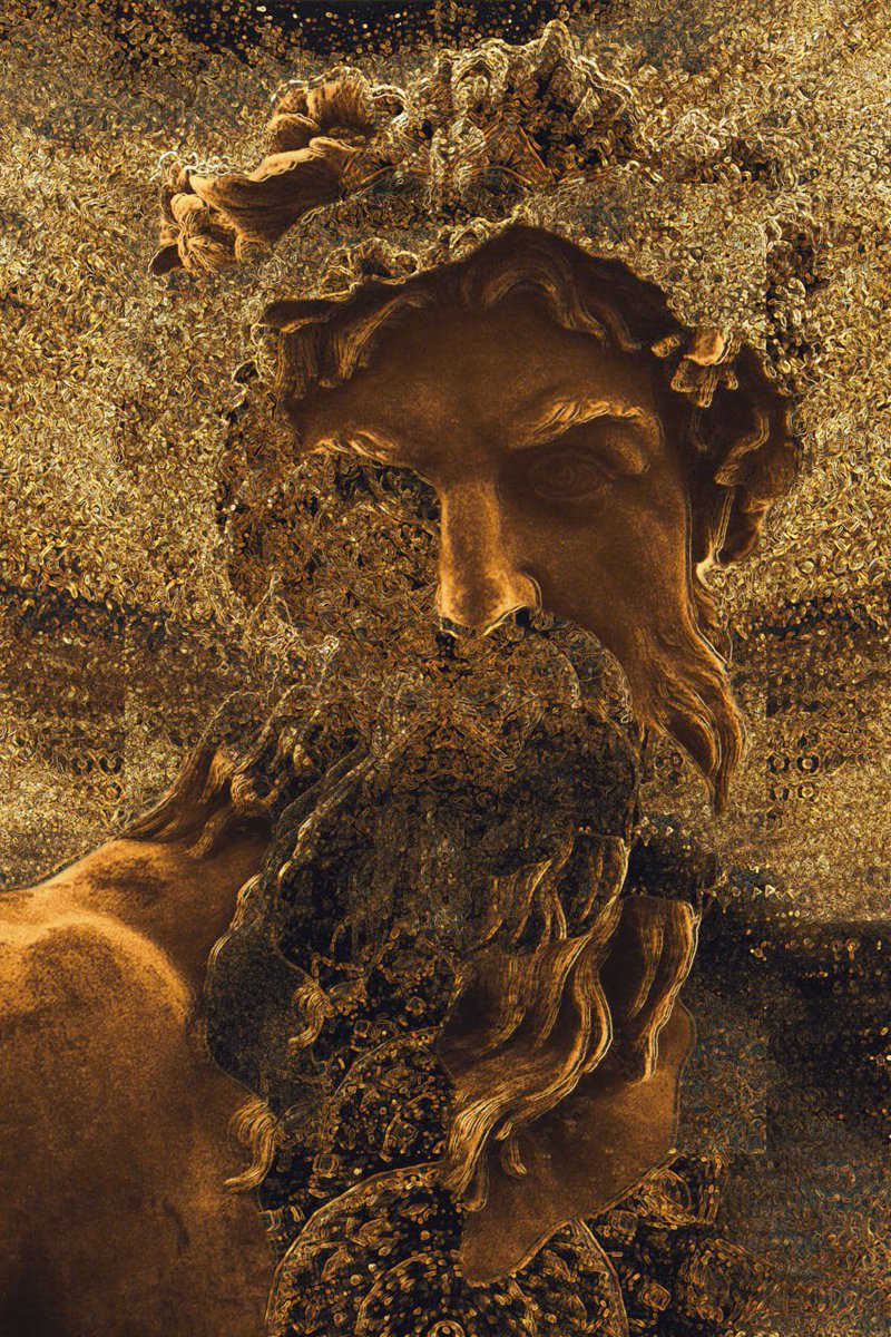Hello Family !Today I’m gonna show the artworks of lower price in the collection "The Visions of Etlias" in Opensea .Maybe is your opportunity to acquire one before I sell them in higher price 😁.Let’s go! ⬇️

Title: Golden Age 

Price: 0.1 $ETH

Link: opensea.io/assets/0x495f9…