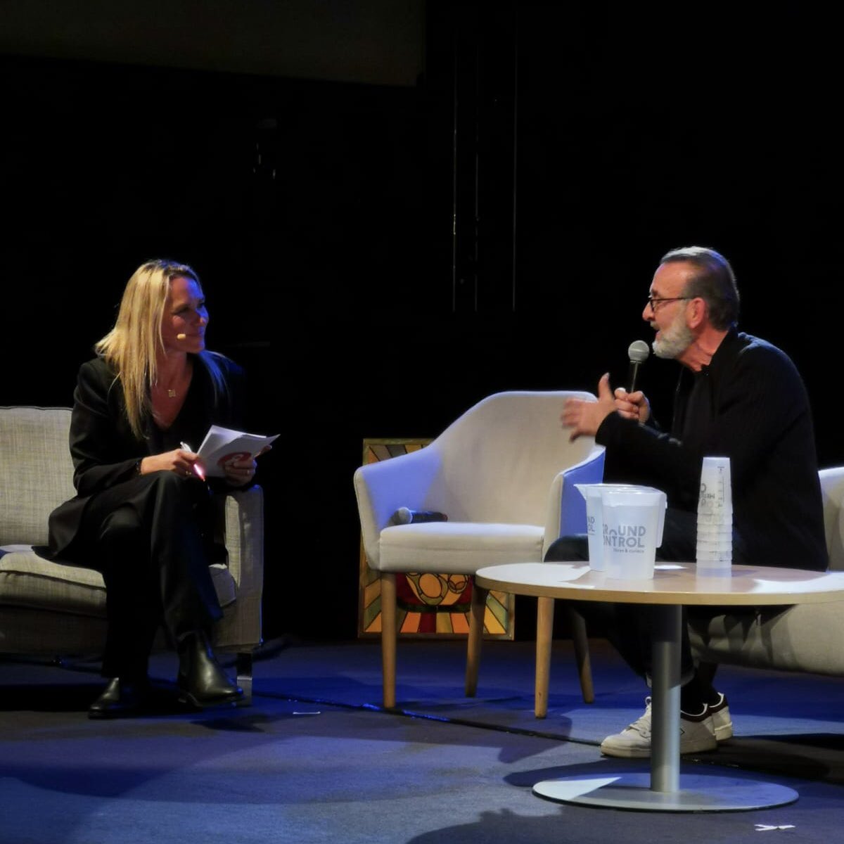 MatriochK_itw's tweet photo. Notre 1ère journée du festival #GénérationsMatriochK s’achève ! 
On se retrouve demain dès 15h pour des échanges tout aussi riches et inspirants sur les sujets des valeurs: du travail, de l’imaginaire et de l’info !💬 
#transmission #renouer #phosphorer #générations #défis https://t.co/267JTpiUTt