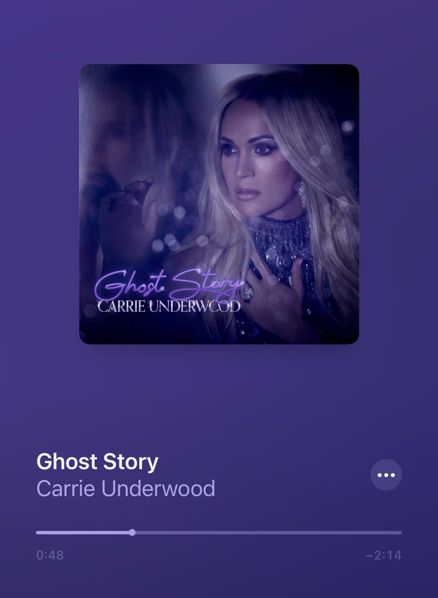 MissMelanie_T's tweet photo. Ahhhhhhhh!!! @carrieunderwood this is so GOOD! #GhostStory cannot wait to play this all day!!! #onrepeat https://t.co/kaL5NKvq1m
