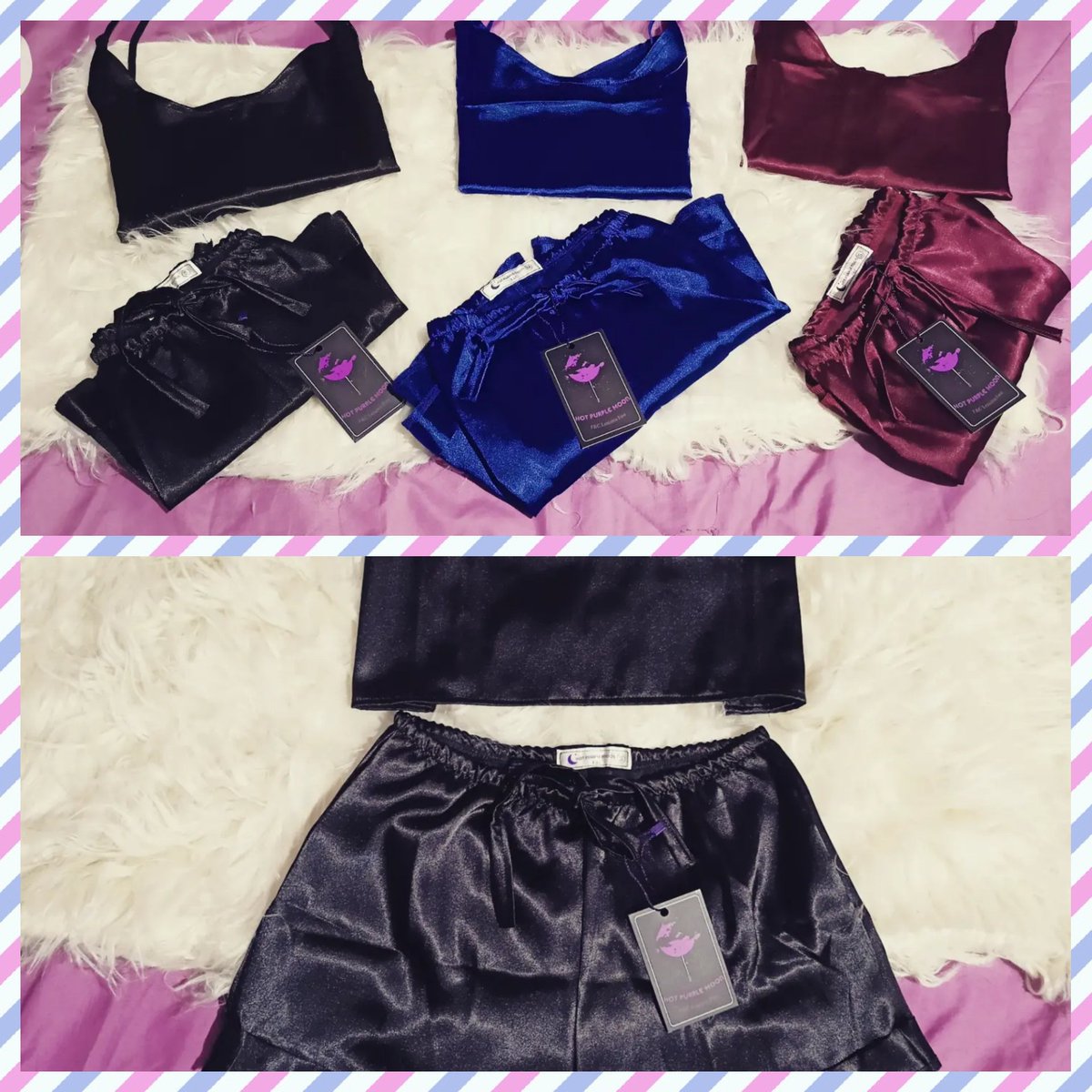 HotPurpleMoonFC's tweet photo. 💜💜Pijama 2 piezas💜 💜
     
     Adquierela , tallas y colores 👇🏻👇🏻

     Escribenos 🍇📲https://t.co/sbQBTkQGFv
     #hotpurplemoonfc 💜🍇🍇💜 https://t.co/K9tRUV6bbI