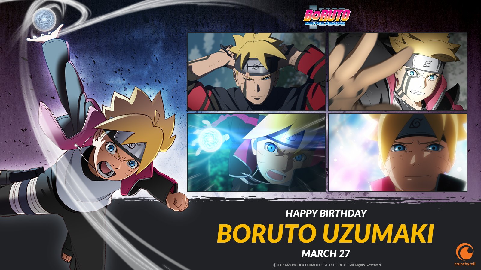 Crunchyroll.pt - (27/03) Um feliz aniversário para Boruto