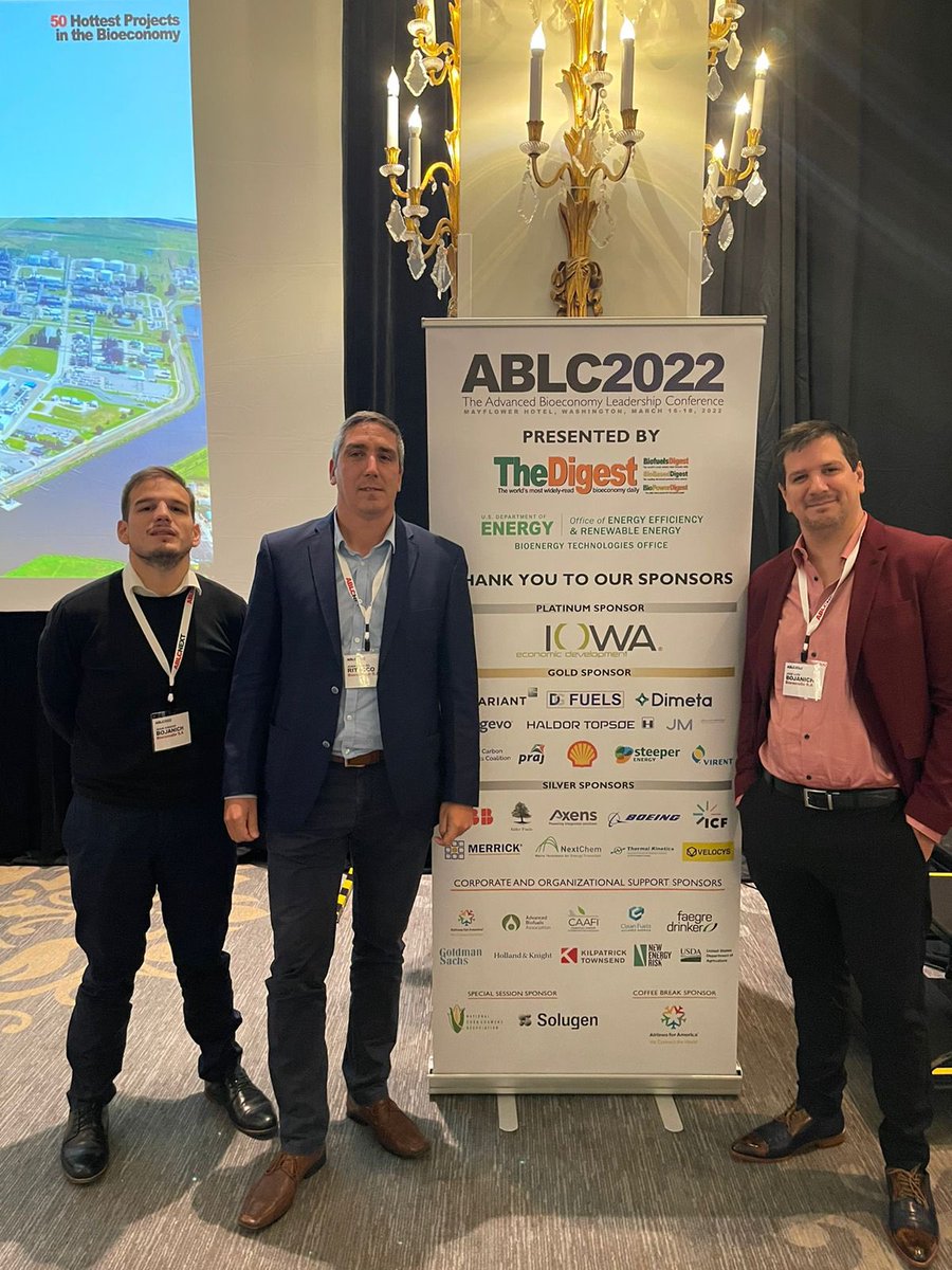 energia_bahia's tweet image. GBE participa en The Advanced Bioeconomy Leadership Conference en la Ciudad de Washington DC, USA del 16 al 18 de marzo, que reúne a las compañías más destacadas del sector de biocombustibles sustentables a nivel mundial. 🌎📊♻️
#ABLC2022
#BiofuelsDigest
#GBE
#BioeconomíaCircular