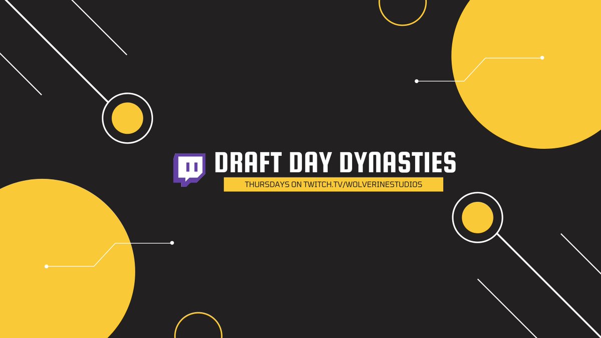 wolverinestudio's tweet photo. Going to be giving something new a try tonight. Join us at 8pm ET on #Twitch as @CJacksonCowart hosts a brand new series titled Draft Day Dynasties.

Our new community manager is going to be firing up DDS: College Basketball 2022. 

https://t.co/g7owggAZpg https://t.co/QDvLmYCi7A