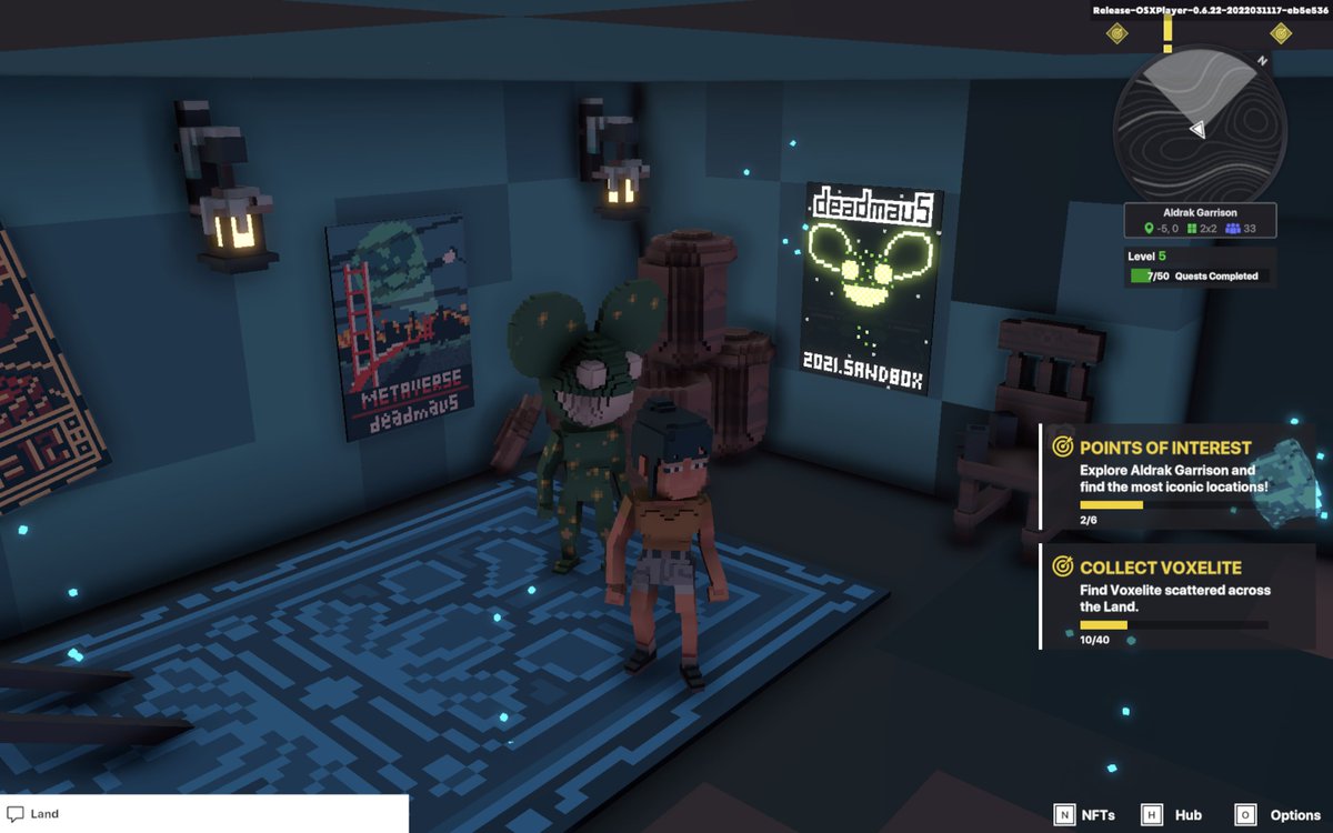 BadtZG's tweet photo. @TheSandboxGame @deadmau5 I just participated in the daily #SandboxAlphaS2Contest for a chance to earn up to 1,000 $SAND! Starting March 17 - Selfie with Deadmau5. Check out my screenshot below!
👇 #SandboxAlphaS2 https://t.co/Nq4AQTe3xb
