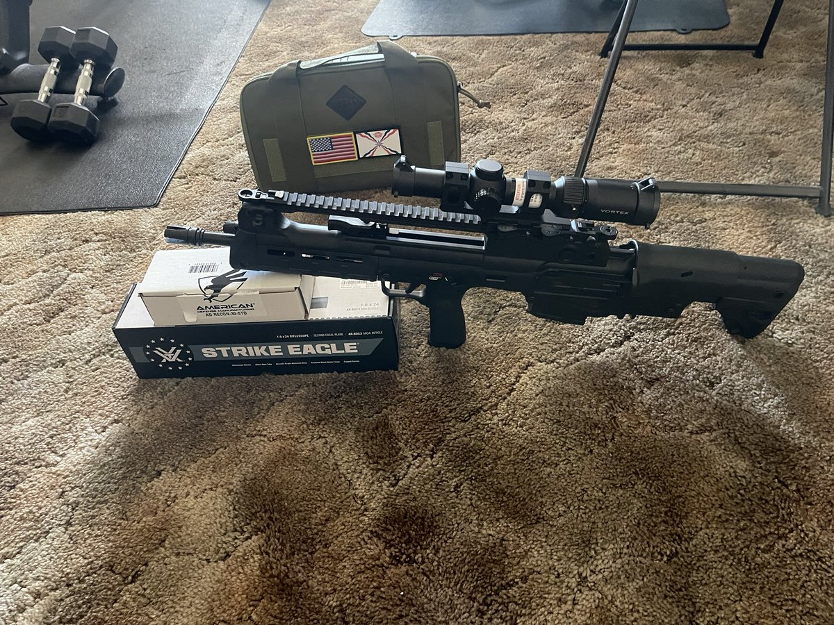 PhilTheAssyrian's tweet photo. She’s beautiful. @Springfield_Inc @VortexOptics #SpringfieldHellion #VortexOptics #PewPew #2ndAmendment #Freedom #ACCA https://t.co/gvuTzYvIZt