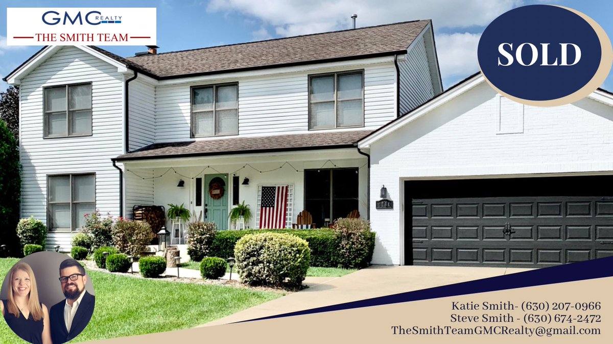 smith_gmc's tweet photo. BIG congrats and thank you to our clients on the sale of their home. While we are happier than ever for our clients, we are also sad to be loosing one of the coolest families we know here in Roselle. Best of luck and have so much fun on your new adventure! https://t.co/VP3MJvsU7j