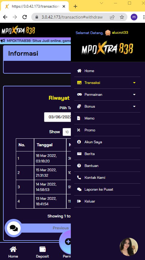 mpoxtra838's tweet photo. Menang berapapun kami bayar "LUNAS"
Selamat untuk ID : alucrot33 🥳
Link : https://t.co/hdKVAdj2e8
Nikmati promo bonus slot terbesar hanya di situs gacor Mpoxtra838😉
☑️Bonus New Member Di Depan (100% - 200%)
☑️Deposit pulsa tanpa potongan (Rate 100%)
☑️Deposit All transaksi https://t.co/xrrvSFoD8K
