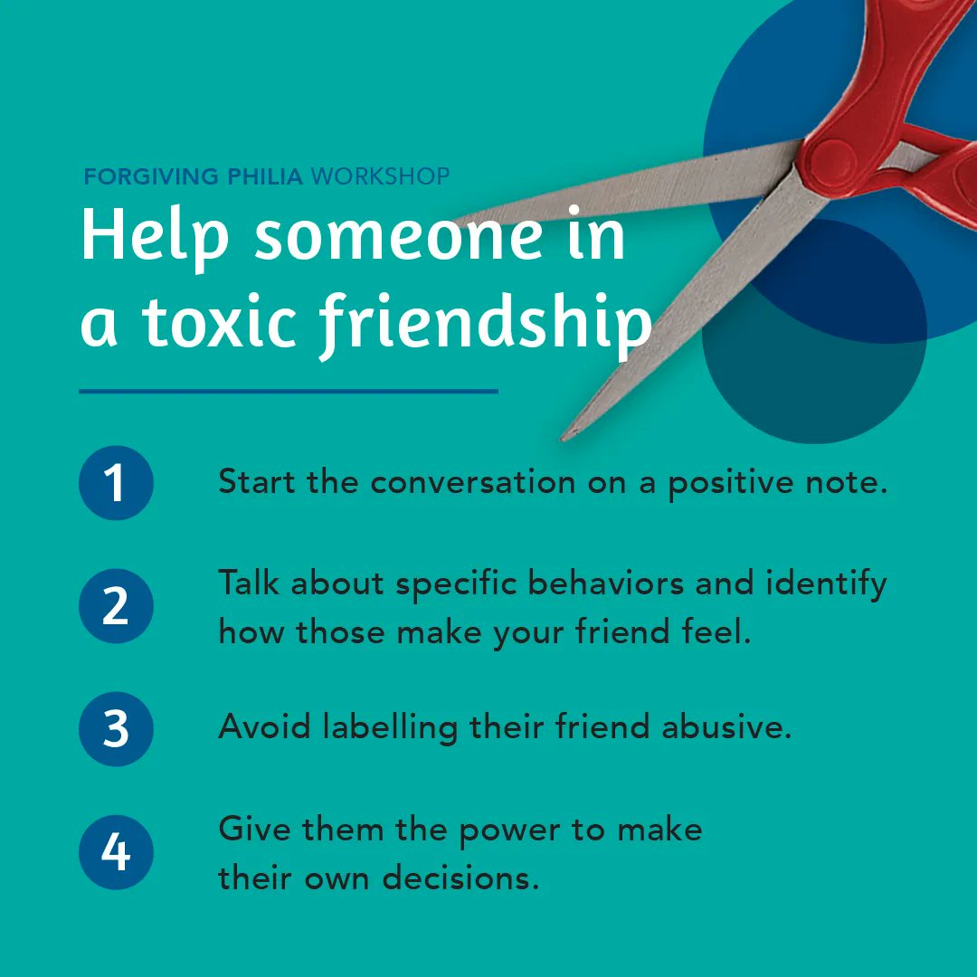 VIPCenter_SU's tweet photo. Join us for Forgiving Philia, our seminar addressing how to recognize and help people in toxic friendships, on Saturday, April 9 from 10am to 1pm at TRAX! Visit the link in our bio for registration and more information-- open to all students, faculty, and staff. https://t.co/lUbMOQ5S9y