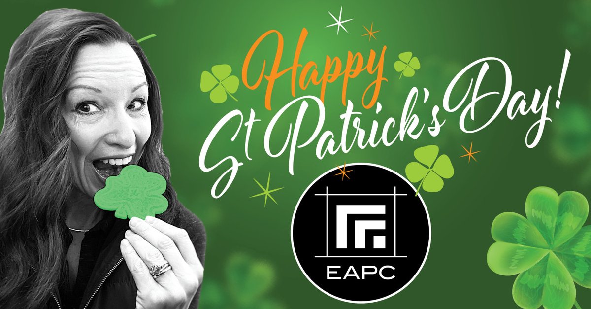March Madness AND St. Patrick's Day? Double the fun! Eat green, wear green...and good luck on your brackets!
.#EAPC #stpatricksday #MarchMadness