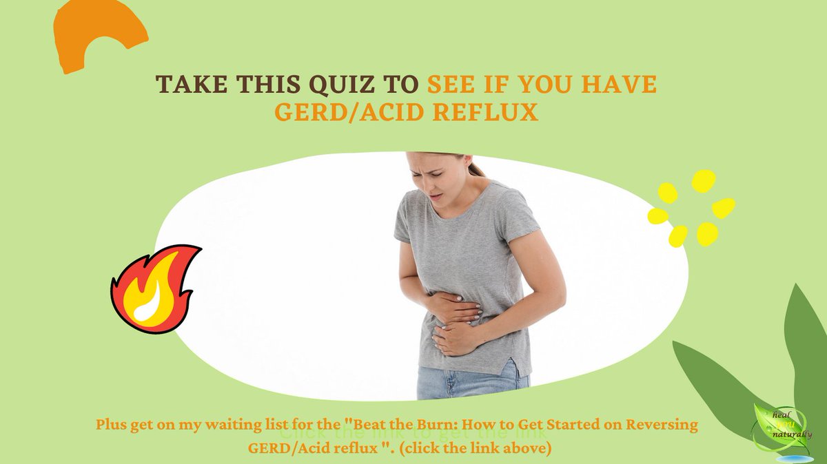 healU_naturally's tweet photo. Miserable with heartburn, bloating, gas, belching? This quiz will give you the answer to any of these questions and more in minutes 👉 https://t.co/OMbCQ9ozou
#GERD #acidreflux #hearburn #anxiety #belching #hpilory #GIhealth #guthealth #wellness https://t.co/2K5a6XtOR3