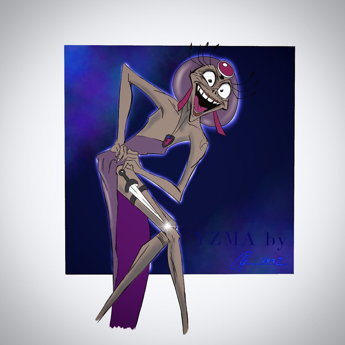 Doodles #yzma #emperorsnewgroove #wrongleverkronk #ipadart #procreatedrawing #digitaldrawing