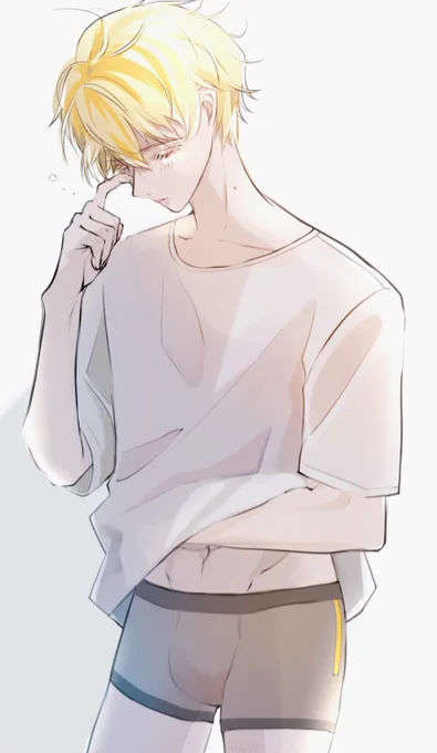 #Thumbjail  #Briskart 
Full size ꔛ plz tap
Tシャツ×ボクサー⏰🔅 