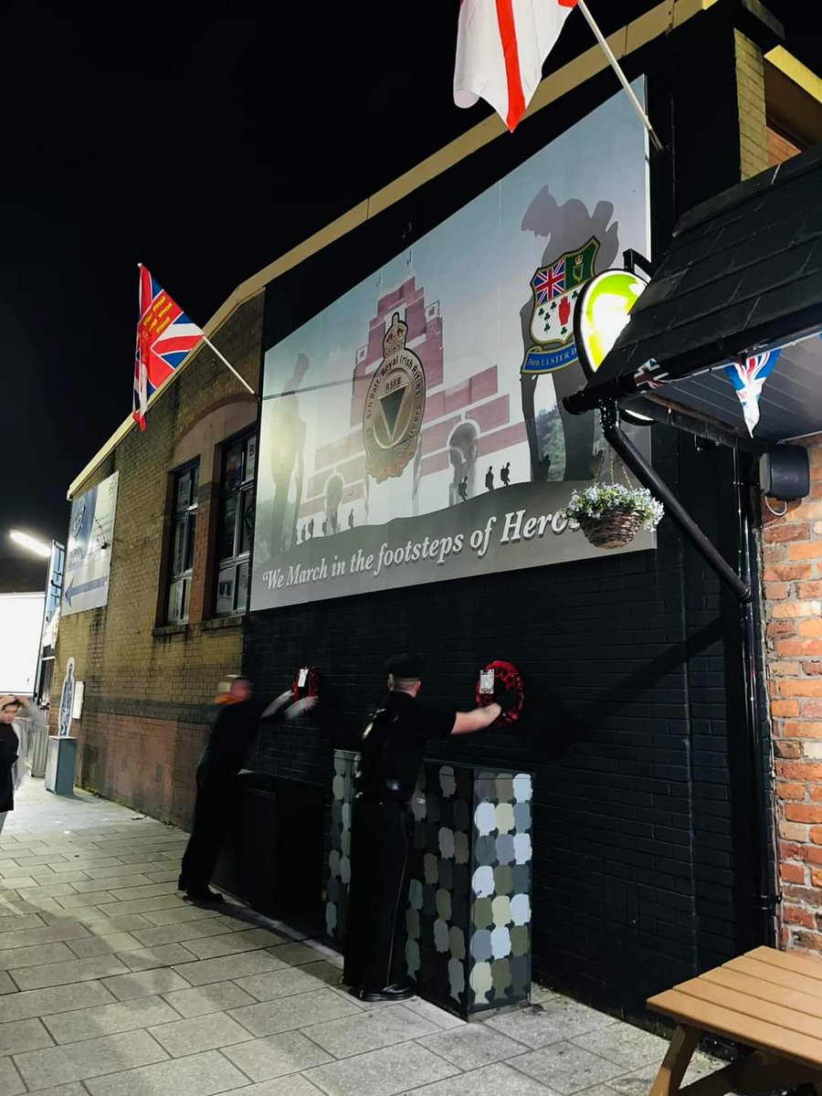 rsfb_1985's tweet photo. On the 17th March every year, the band walk the streets of East Belfast in memory of those who have gone before. We also walk to celebrate St Patrick's Day, a day that belongs to ALL. The 'day' is done, our season now begins! #RSFB #ulster #ulsterscots #theonlybandfromtheroad https://t.co/e16vSNE82q