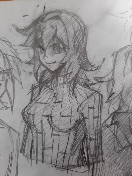 (OC) Cleo hair down pencil tests 