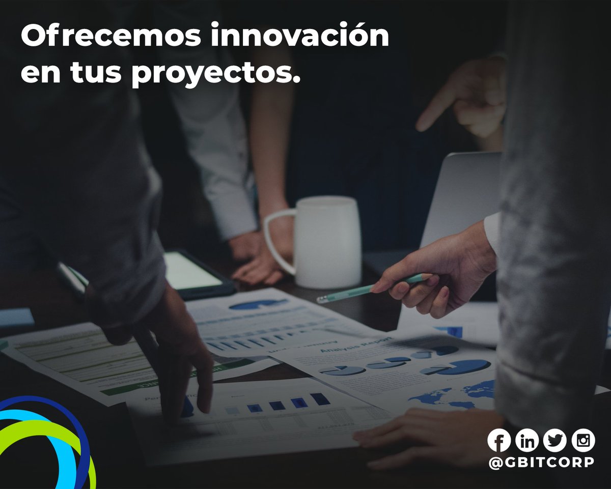 GBitCorp's tweet photo. Somos el brazo tecnológico que necesitas para atender tus proyectos internos.  🦾  

⏱️ Con una velocidad y escalabilidad que satisface las expectativas de los clientes 📈 basándonos en las habilidades, experiencia y herramientas de última generación. https://t.co/AfqM8MVsH5