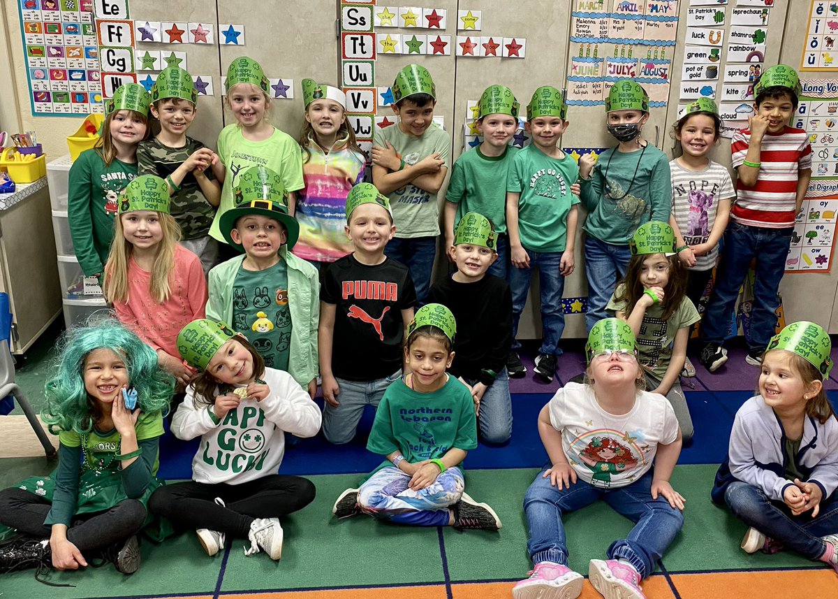 I’m lucky for these kiddos 💚