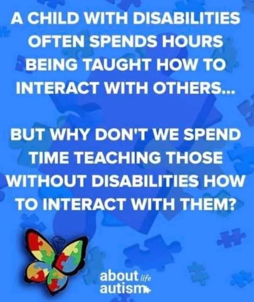 This is so true! 🙌 
📷 About Autism Life