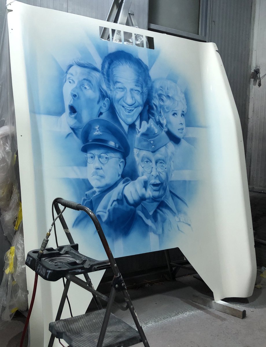 MattPaint1's tweet photo. #scaniatrucksuk #scania #customscania #scaniacustom #carryon #dadsarmy #airbrush https://t.co/Ec7p4bxUk6
