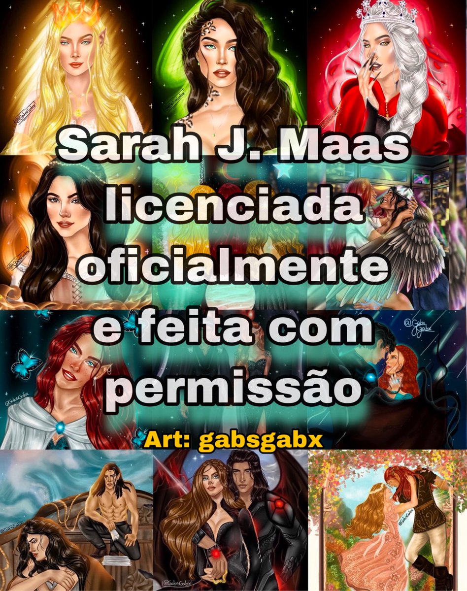 gabsgabx's tweet photo. MINHAS FANARTS AGR SÃO LICENCIADAS E FEITAS COM PERMISSÃO PELA SARAH J. MAAS!!!! AAAA
Graças a uma parceria q fiz com uma loja gringa q vende artes autorizadas pela autora! NS DIZER QUÃO FELIZ ESTOU! Então quando abrir minha lojinha aq, serão de produtos oficializados agora😭❤️❤️ https://t.co/vIplV6RppE