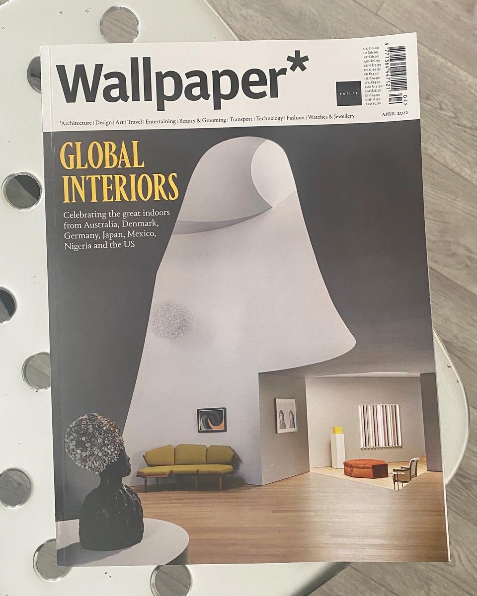 I’m used to having my words in print, but seeing my face on the page is another thing. lol 

chuffed to be one of six featured contributors in the April issue of <a href="/wallpapermag/">Wallpaper*</a> covering DASHI Berlin with interiors designed by Mentze Ottenstein, two teams I’ve come to admire.