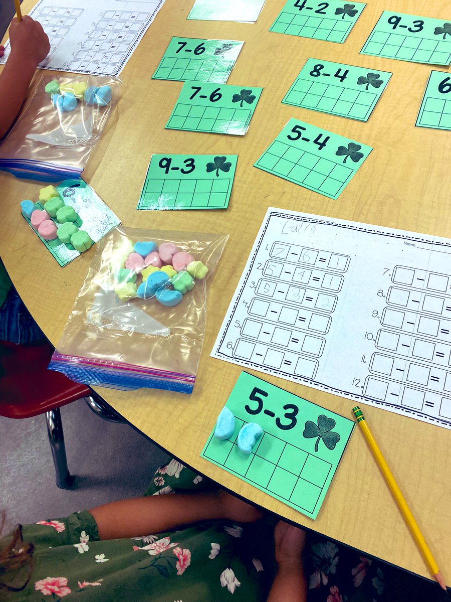 KallieLindle's tweet photo. The kids LOVED these St. Patrick’s day activities 🍀 #iteachkinder @DoublePeak_K8 https://t.co/N3bSb0biA7