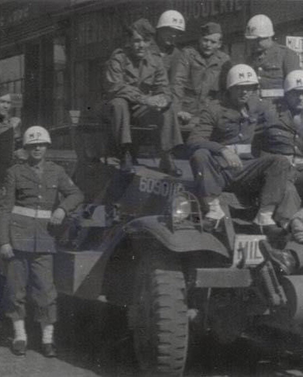 MPRAONLINE's tweet photo. Thanks to the 795th MP Battalion for sharing these images from Germany in March 1945. MPs played a vital role in World War II by helping to secure and stabilize a recently liberated Europe.
#TBT #MPRA #MilitaryPolice #USArmyMPs #WorldWarII https://t.co/qZttIvJHkQ