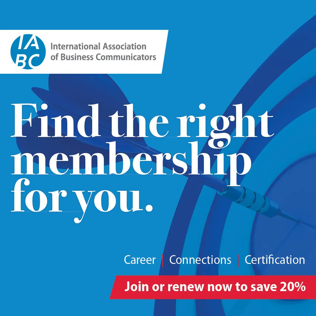 Are you interested in joining a group of Canberra-based communications professionals? Become a member in IABCs March member month to get 20% off: buff.ly/379MDJV