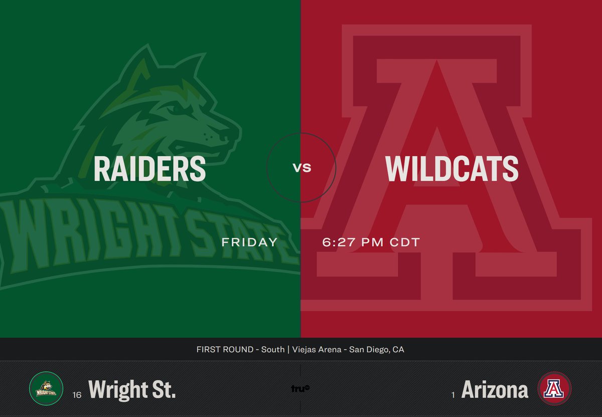 WindyCityCats's tweet photo. Come watch the #1 seed Wildcats play 16 seed #wrightst  in the NCAA Tournament Friday 3/18 6:27pm  @finleydunnesbar 

#Arizona #ArizonaWildcats #UniversityofArizona #arizonawildcatsbasketball #ArizonaBasketball #MarchMaddness #ncaabasketball #ncaa #NCAATournament https://t.co/Gunq0jebAJ