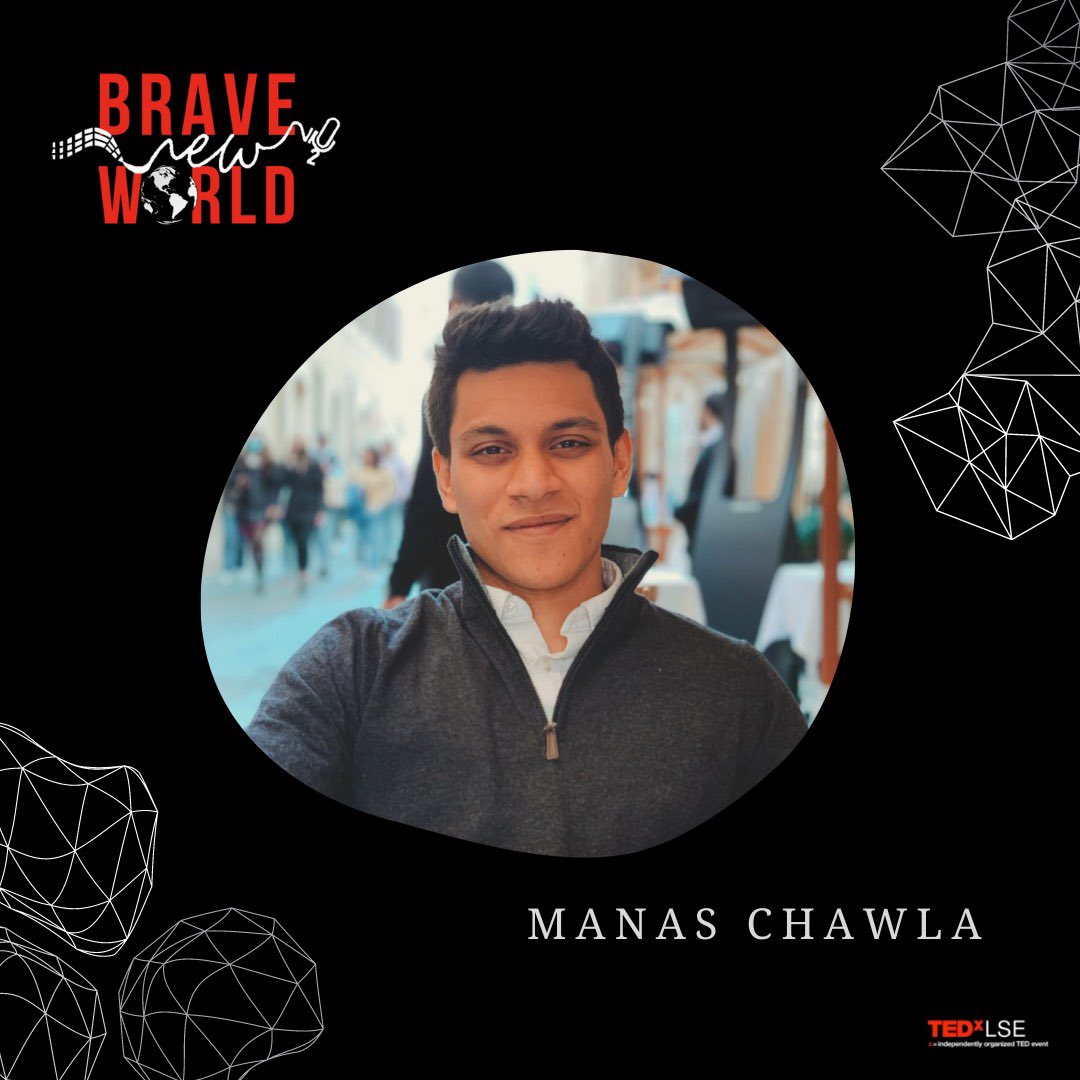 Our last Student Speaker is Manas Chawla: a Political Risk Entrepreneur. Check out his #ideasworthspreading at TEDxLSE 2022 #BraveNewWorld