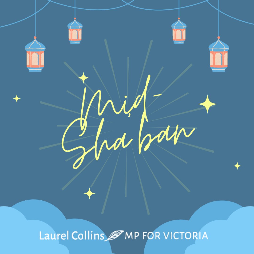 Laurel_BC's tweet photo. Today marks the start of #MidShaban. I hope all those commemorating Lailat al Bara'ah have an evening full of light, a night of forgiveness, a peaceful celebration of the year to come in the Muslim faith. https://t.co/Cn3TIxolgY