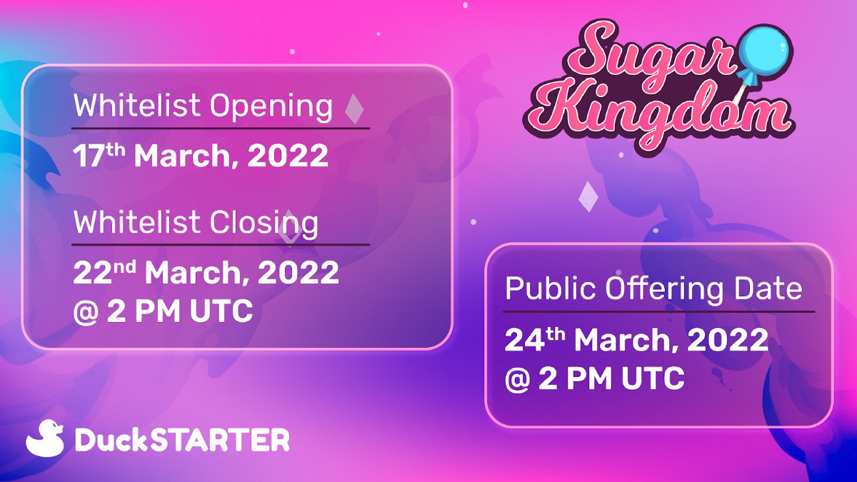 minknerivru's tweet photo. @dao_duck: #Whitelist 📢📢New Whitelist is open for @SugarKingdomNFT Sign up today 👇 https://t.co/3kJGXinxdo https://t.co/8RN0bC2Pbf https://t.co/MnrfnfDf7y