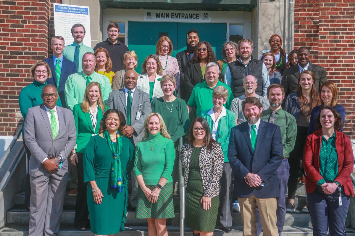 Happy St. Patrick's Day from your RCPS Central Office Team! Can you tell we were in the spirit? Did you dress for St. Patrick's Day today? Share your photos in the replies below! ☘️🍀☘️