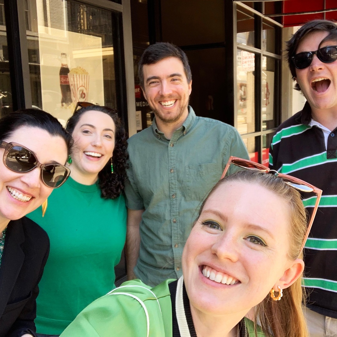 RedSixMedia's tweet photo. If REDD had to bet, he'd say we are the luckiest team of Sixers around. ☘️ Happy St. Patrick's Day to our family, friends and amazing clients! #StPatricksDay https://t.co/0B7ZntCdkR