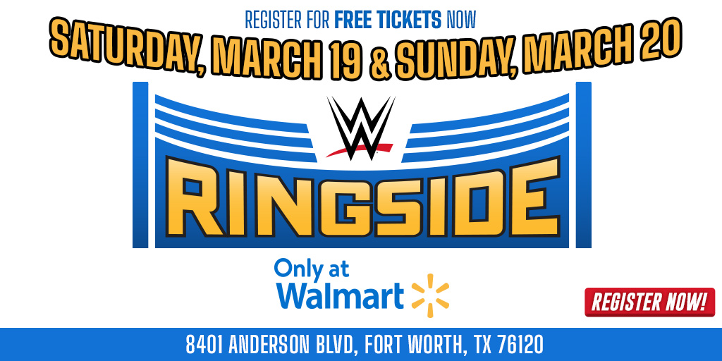 WWE on Twitter "Gear up for WrestleMania with WWE Ringside at