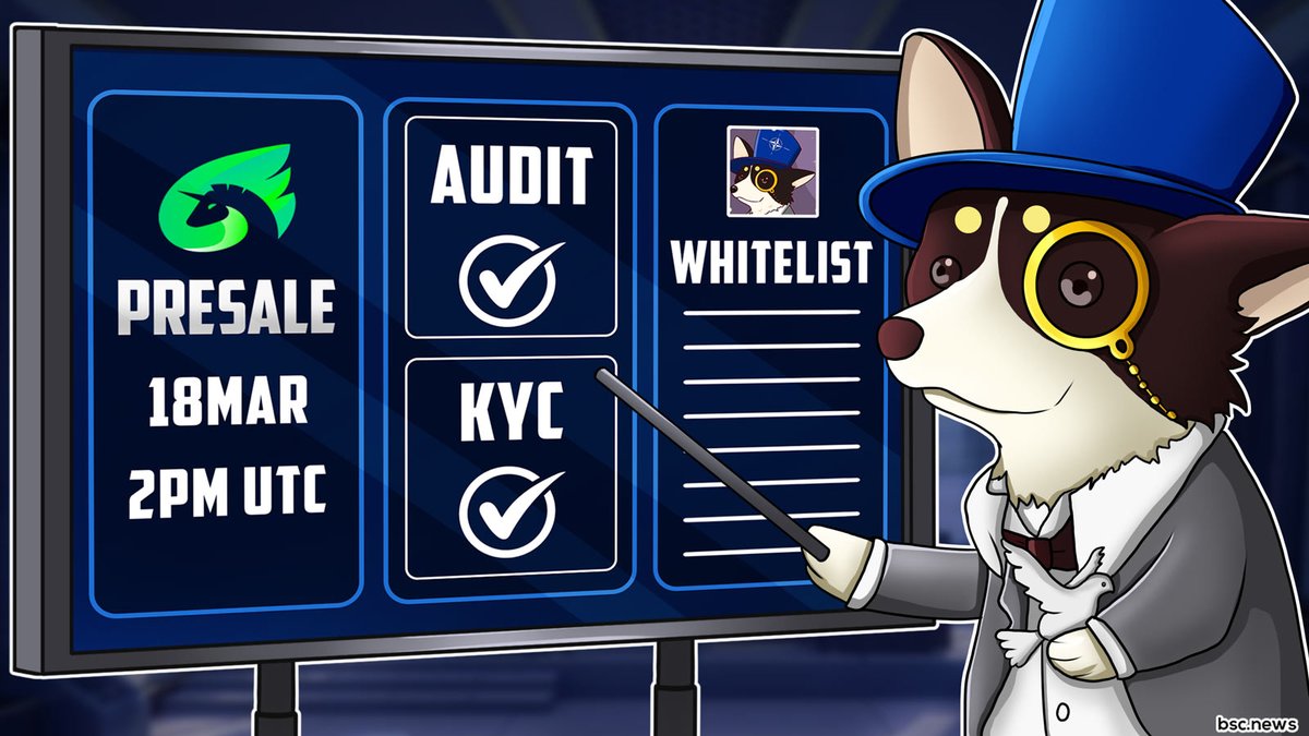 BSCNews's tweet photo. 🐶 @natodoge - The Peace dog,  is having its Presale on Unicrypt.
Join the presale on the 18th of March at 2 pm UTC.

👉Pre-Sale: https://t.co/VhbyhMiVyG

NatoDoge has been Audited and is KYC Verified by Solidproof.

📱https://t.co/zH5b2EfAfC
🌐https://t.co/p0UqcOAmn0

#Sponsored https://t.co/mLTG7Wqde7
