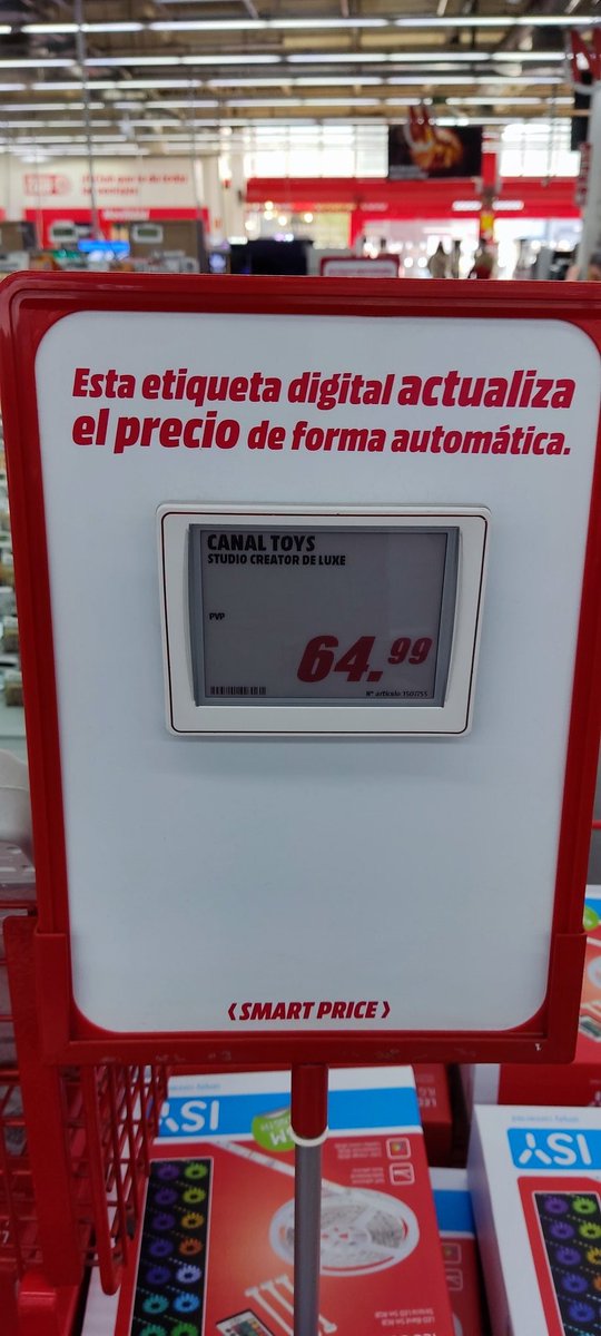 📡 BlackHand Dynamics 🇪🇸 posee la patente de los dispositivos electrónicos destinados a actualizar remotamente y en tiempo real los precios de productos en venta.

bydyn.com

#electrónica #eink #RemoteSensing  #iot #patent