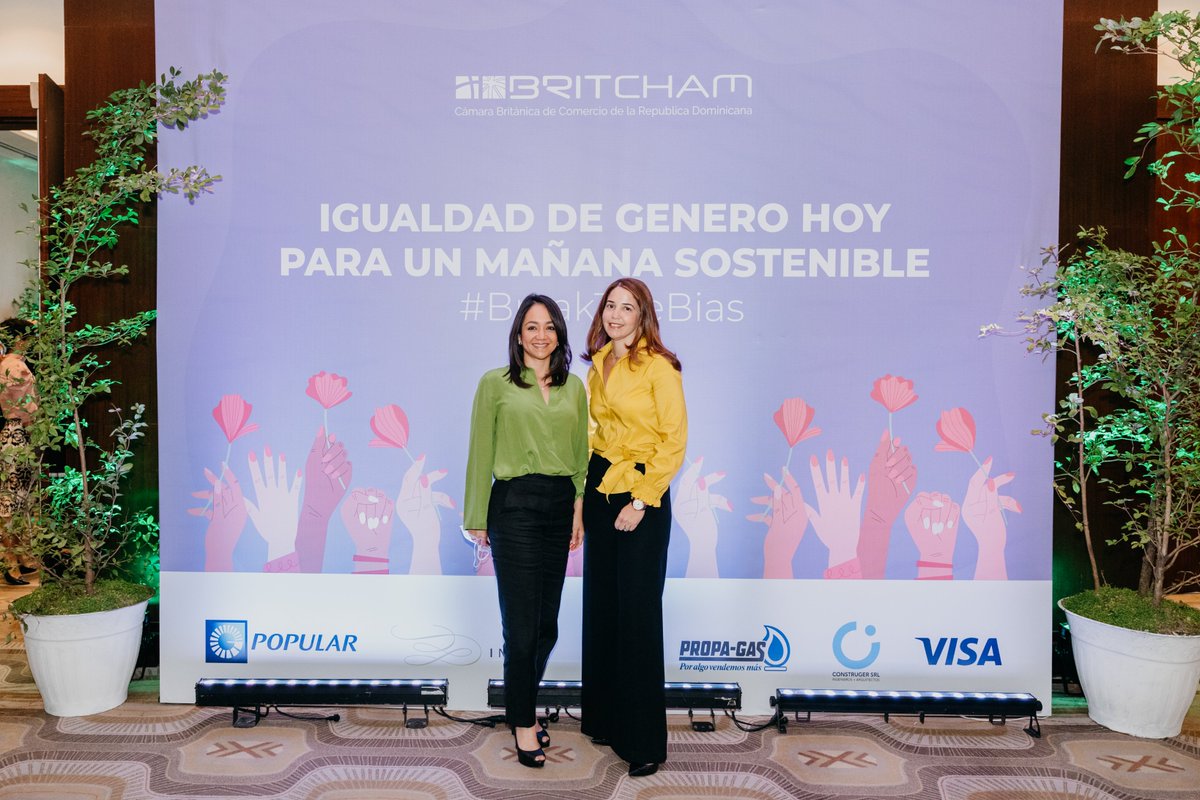 BritchamDR's tweet photo. ¡Muchas gracias a todos por acompañarnos y formar parte de esta iniciativa!  #BreaktheBias

#DiaInternacionaldelaMujer  #BritchamDR #BritchamExperience #BritchamEvents https://t.co/vA1kc4Wzhb