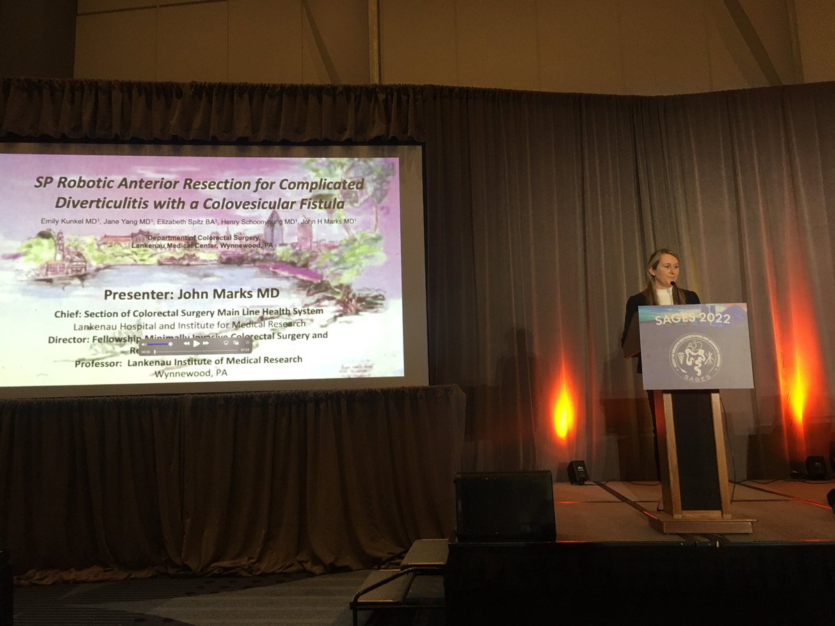 Sharing our work with the SP Robot! #SAGES2022 <a href="/JohnMarksMD/">John Marks</a> <a href="/mainlinehealth/">Main Line Health</a>