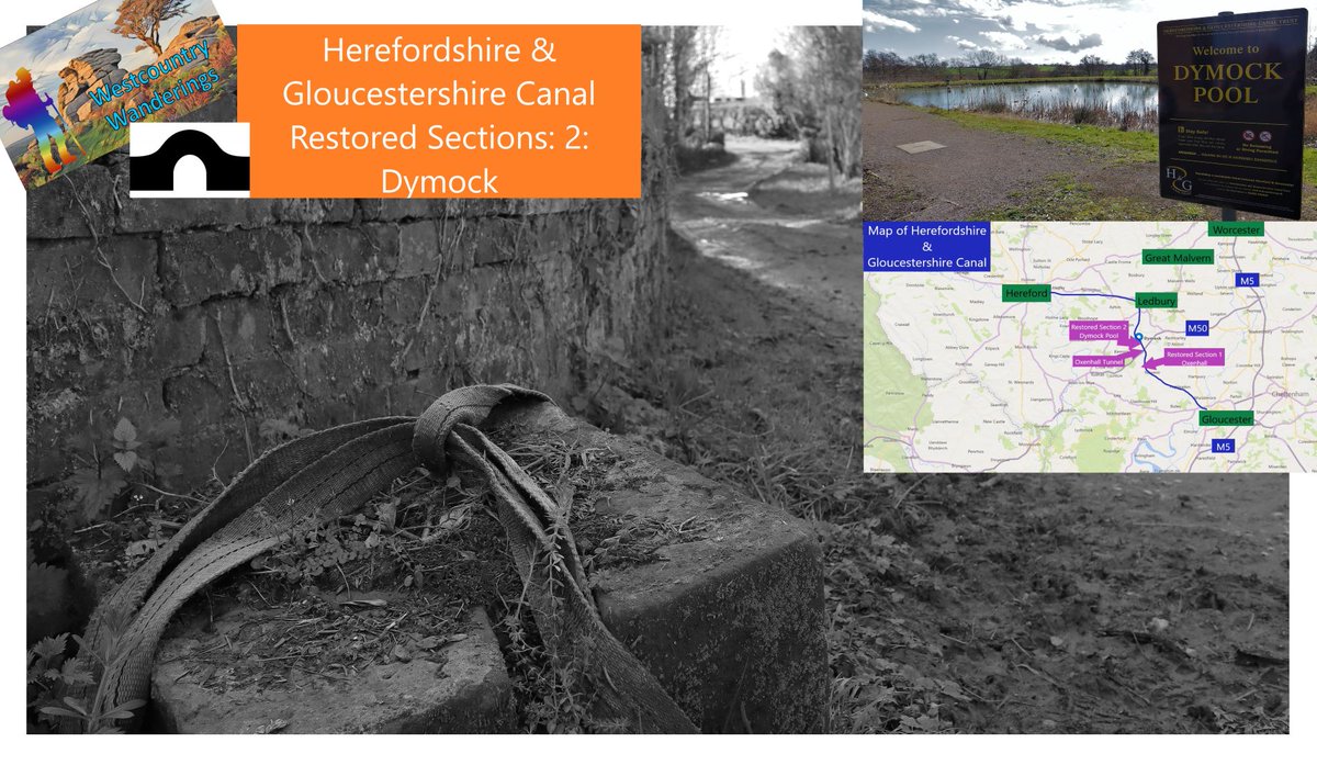 Westcountrywand's tweet photo. My new video on the #HerefordshireandGloucestershirecanal restored sections will launch in the morning, local time in #England. #canals #WestcountryWanderings . This time, I focus on the #Dymock area. https://t.co/E3YnDyZX0w