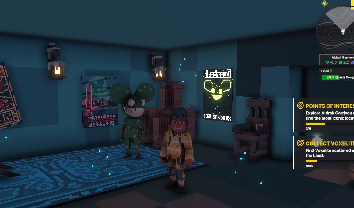 Sattada753's tweet photo. @TheSandboxGame @deadmau5 I just participated in the daily #SandboxAlphaS2Contest for a chance to earn up to 1,000 $SAND! Starting March 17 - Selfie with Deadmau5. Check out my screenshot below!
👇 #SandboxAlphaS2 https://t.co/qaofDMzmYX
