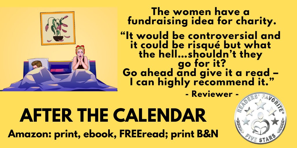 #FREEreadKU The women versus the men on the Board of Trustees. Who will win? '…its subject matter will definitely have you grinning and chuckling' Reviewer AFTER THE CALENDAR #Literary-Fiction Print B&N; Or amzn.to/2UD1G5q