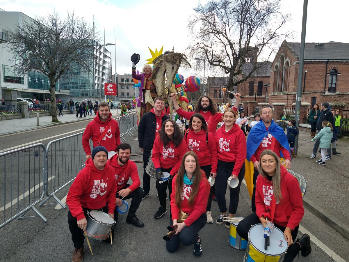 Getting ready to rock the <a href="/stpatricksfest/">St. Patrick's Festival 🇮🇪🐍☘️💚</a> in <a href="/corkcitycentre/">CorkCityCentre</a> today #PaddysDay