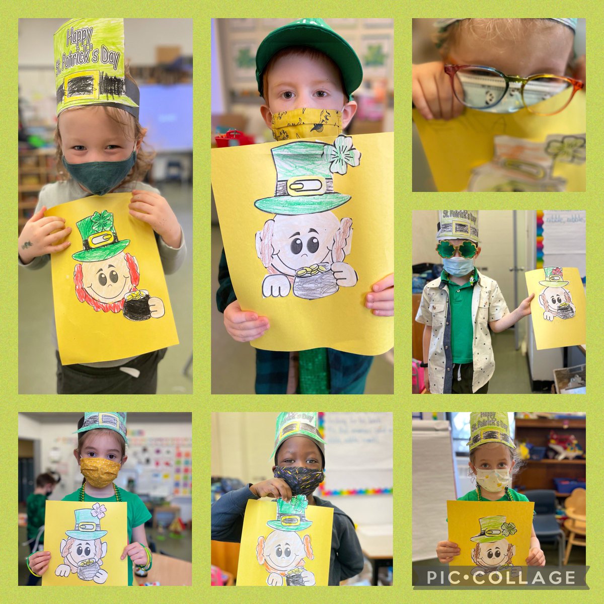 KatrinaPayne10's tweet photo. Today was an extraordinary day! 🍀We didn’t catch a leprechaun, but we had so much fun trying! 🍀💚🍀#cookiesforbreakfast #leprechaunclues #kindergartenmemories #magicofchildhood @RenniesRiver @NLESDCA https://t.co/ZwA5TkSF9R
