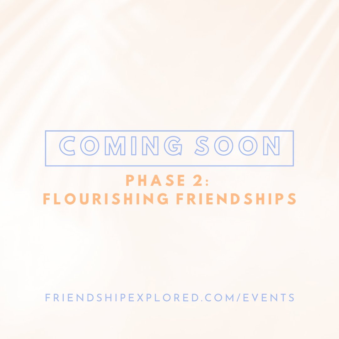 FriendExplored's tweet photo. Phase 2: Flourishing Friendships will premiere on YouTube on Saturday, March 19th at 9am Pacific/11 am Central. Tune in at https://t.co/hH8cvXdHvy. https://t.co/5XUmTOB7oZ