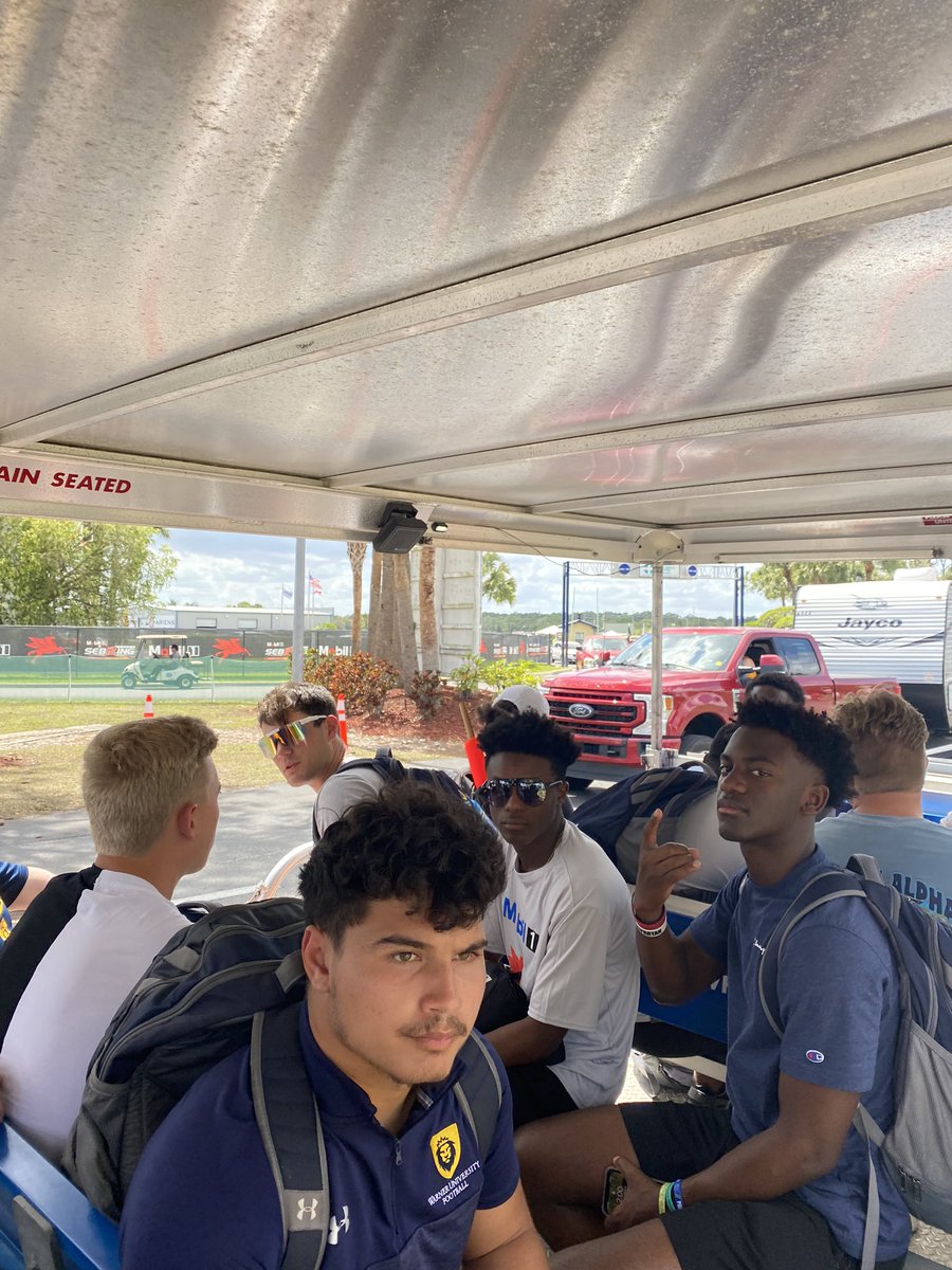 WarnerUFootball's tweet photo. Thank You @sebringraceway For Allowing @WarnerU and @WarnerUFootball To Service the RaceWay. Great Experience 🔥 https://t.co/7GB0nIH8Ap