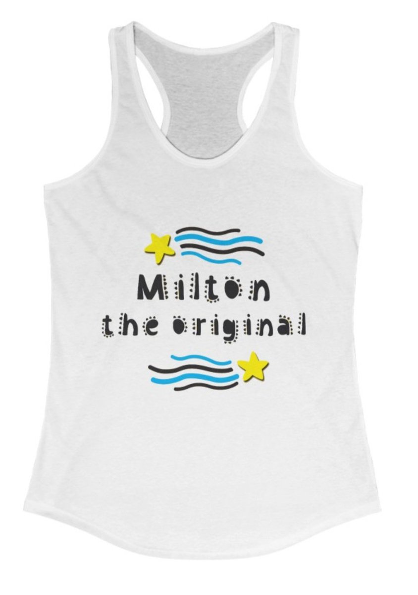 New Release
Milton (Lacey-Baker) The Original - Dino Logo 001 (from $15) Women's Ideal Racerback Tank
miltontheoriginal.com
#womenstops #womensclothing #miltontheoriginal #catsoftwitter