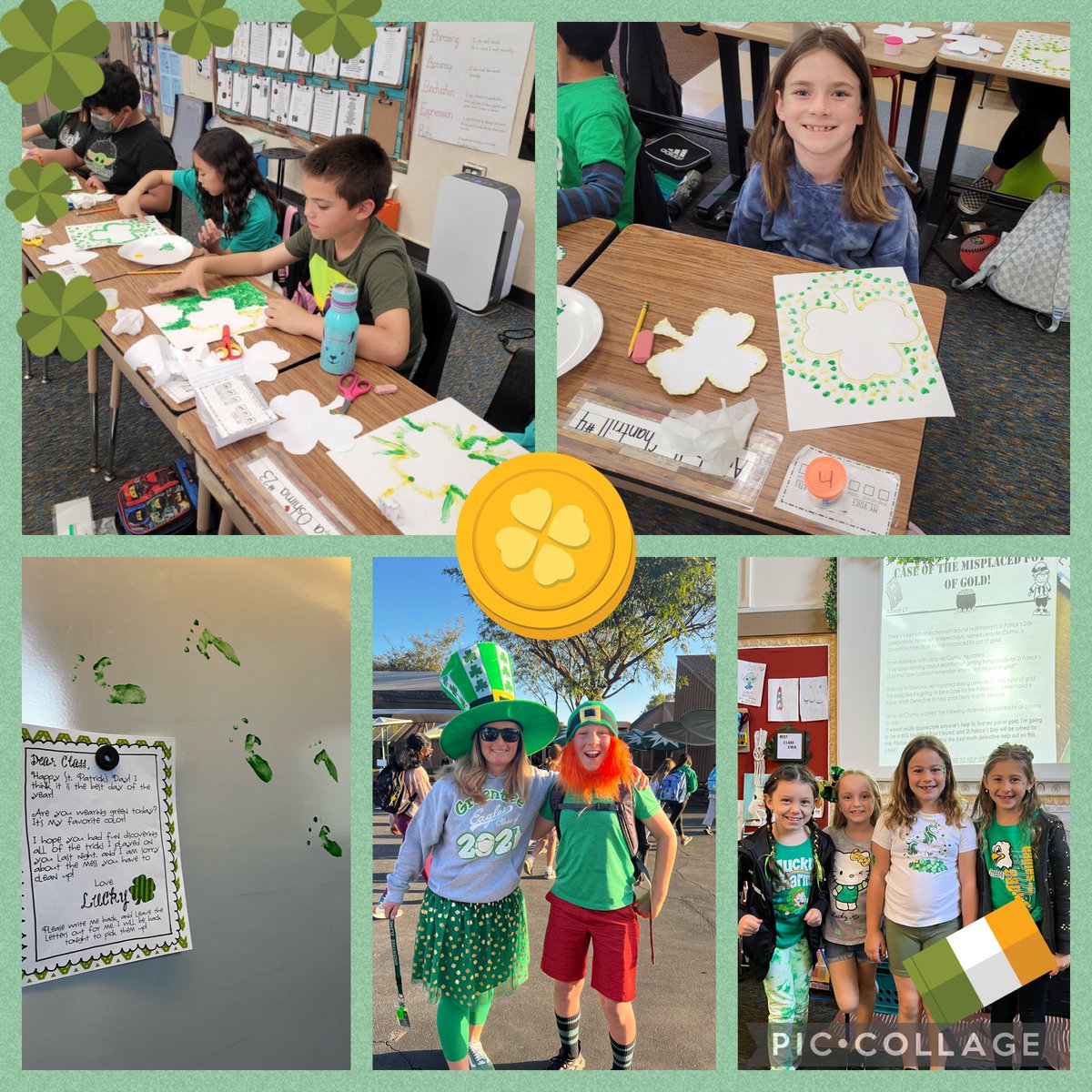 greentree_iusd's tweet photo. Happy St. Patrick’s Day Eagles! 🍀 https://t.co/X7GDzaVjbm