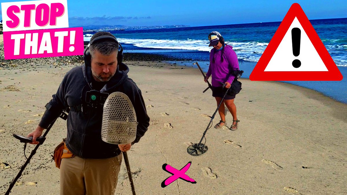 2gethr4Treasure's tweet photo. We give ourselves 30 Mins to Metal Detect the Beach and break our bad Metal Detecting Habits. 
#metaldetecting #treasurehunters #metaldetectingfinds #TogetherForTreasure 
#equinox800 

Click Here to watch

https://t.co/b3f5oPdayg https://t.co/YO4fmcQgsS