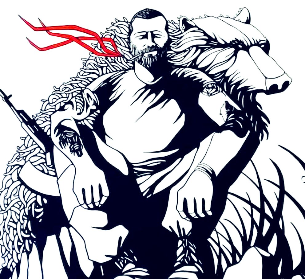 streetcnina's tweet photo. Il Partigiano “Orso”. Caduto in battaglia il 18 Marzo 2019 ad Al-Baghuz Fawqani. 🌹#LorenzoOrsetti https://t.co/ep0SnqXNE1